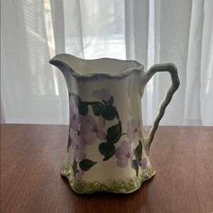 Vintage Cash Family Erwin Violet Creamer